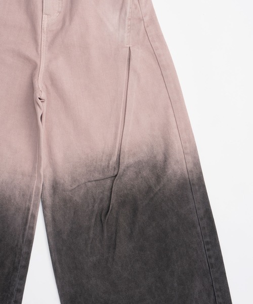 セール】グラデーションワイドデニムパンツ / Gradient Wide Denim