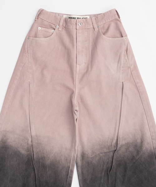 セール】グラデーションワイドデニムパンツ / Gradient Wide