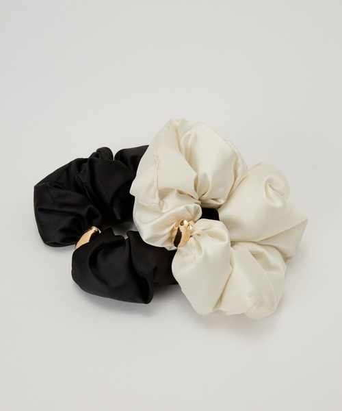 BARNYARDSTORM(バンヤードストーム)の「BARNYARDSTORM / PUFFYシュシュ(シュシュ・レディース・オフホワイト/ブラック・FREE)」の5枚目の写真