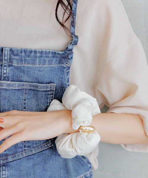 BARNYARDSTORM(バンヤードストーム)の「BARNYARDSTORM / PUFFYシュシュ(シュシュ・レディース・オフホワイト/ブラック・FREE)」の12枚目の写真