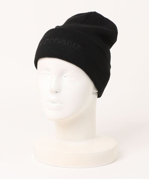 Carhartt（カーハート）の「Carhartt WIP/カーハート ダブリューアイピー ビーニー  SCRIPT BEANIE スクリプトビーニー I034234（ニットキャップ/ビーニー・メンズ・ホワイト/ピンク/ブラック/グレー/ブラック系その他・FREE）」の8枚目の写真
