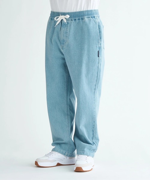 DC SHOES（ディーシーシューズ）の「25 WIDE PANT/DCワイドパンツ（その他パンツ・メンズ・ブラック/ブラック系その他/インディゴブルー/ライトブルー・MEDIUM/X-LARGE/LARGE）」の13枚目の写真