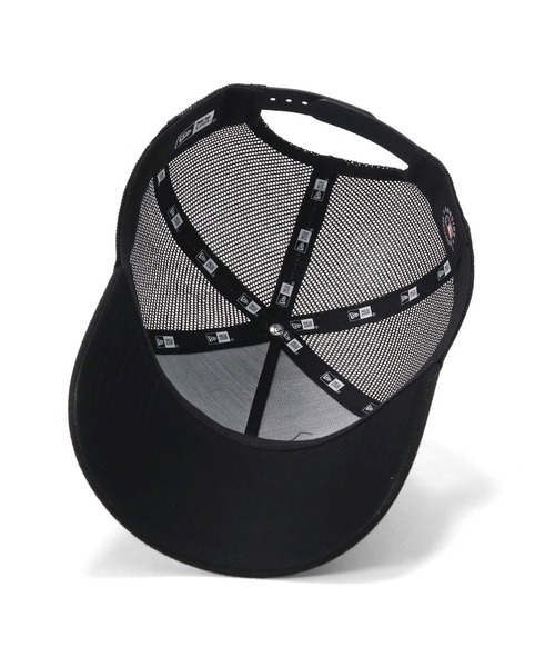 ニューエラ メッシュキャップ 9FORTYA-FRAME MLBメタリックロゴ