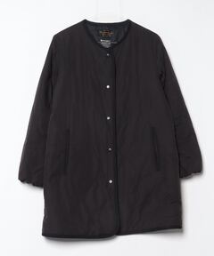 ALMOSTBLACK/オールモストブラック】NO COLLER RIVER FUR COAT