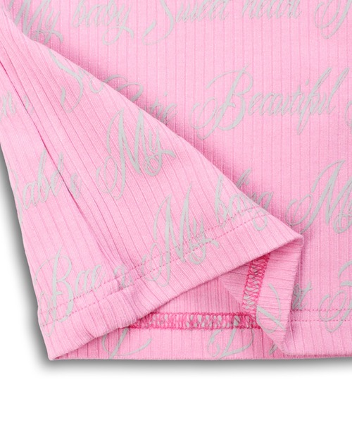 GALFY（ガルフィー）の「【GALFY/ガルフィー】ラブラブレースタンク（タンクトップ・レディース・ホワイト/スミクロ/ピンク・FREE）」の9枚目の写真