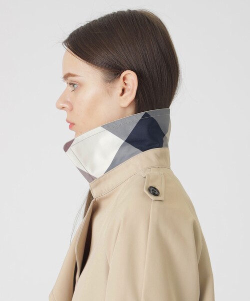 バーバリーブルーレーベル　ショートトレンチ セール】 ショートトレンチコート （その他アウター）｜BLUE