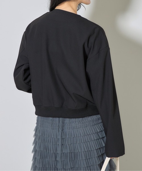 &. NOSTALGIA（アンドドットノスタルジア）の「【ZOZO限定】BIGポケットゴールドボタンジャケット（その他アウター・レディース・アイボリー/ブラック・M）」の20枚目の写真