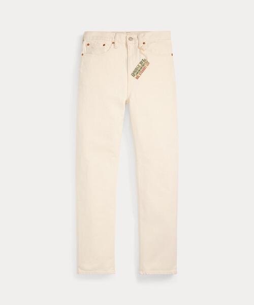 RRL(ダブル アール エル)の「ストレート レッグ フィット シーデッド ナチュラル ジーンズ(デニムパンツ・レディース・ナチュラル・27/26/25/24/29/28)」の1枚目の写真