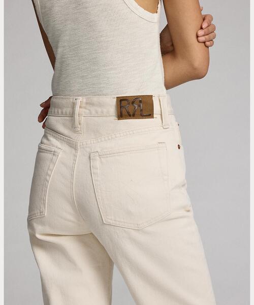RRL(ダブル アール エル)の「ストレート レッグ フィット シーデッド ナチュラル ジーンズ(デニムパンツ・レディース・ナチュラル・27/26/25/24/29/28)」の8枚目の写真