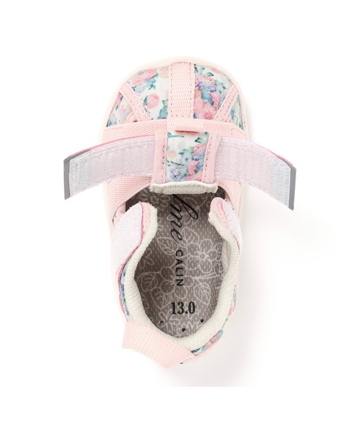 IFME（イフミー）の「BABY｜ifme CALIN 水彩花柄ウォーターシューズ（サンダル・キッズ・ピンク/グリーン/パープル・12.5cm/13.0cm/14.0cm/15.0cm/14.5cm/13.5cm/12.0cm）」の9枚目の写真