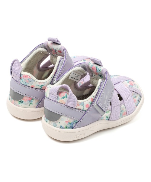 IFME（イフミー）の「BABY｜ifme CALIN 水彩花柄ウォーターシューズ（サンダル・キッズ・ピンク/グリーン/パープル・12.5cm/13.0cm/14.0cm/15.0cm/14.5cm/13.5cm/12.0cm）」の11枚目の写真
