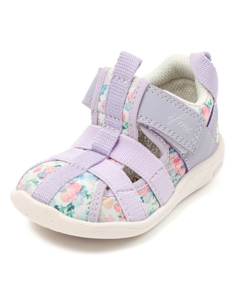 IFME（イフミー）の「BABY｜ifme CALIN 水彩花柄ウォーターシューズ（サンダル・キッズ・ピンク/グリーン/パープル・12.5cm/13.0cm/14.0cm/15.0cm/14.5cm/13.5cm/12.0cm）」の12枚目の写真