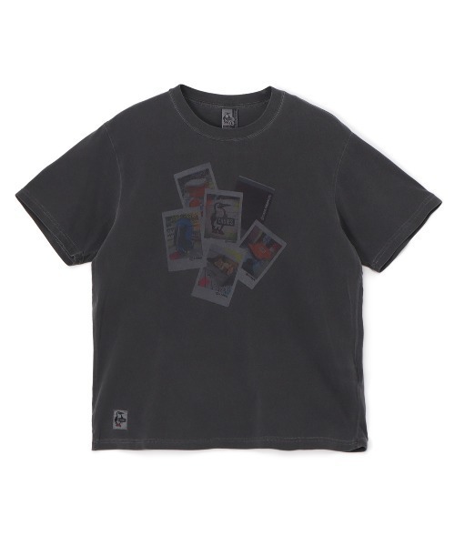 CHUMS(チャムス)の「CHUMS/チャムス かせきさいだぁ インスタントフォトTEE Instant Photo Tee(Tシャツ/カットソー・レディース・ブラック/ホワイト/グリーン・M/L/XL)」の8枚目の写真