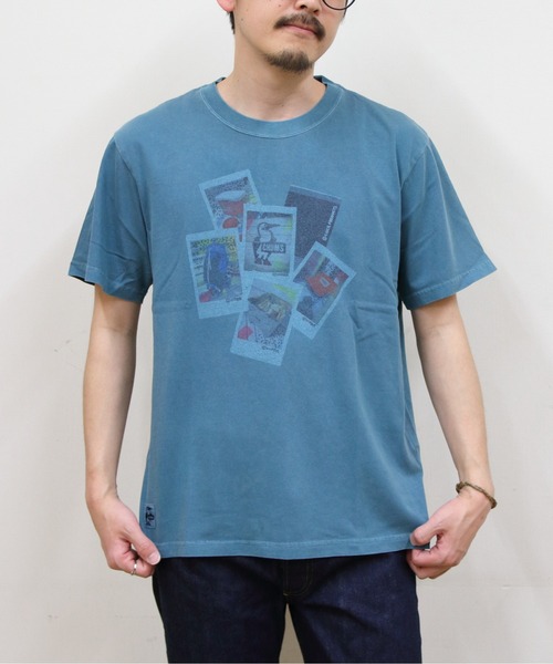 CHUMS(チャムス)の「CHUMS/チャムス かせきさいだぁ インスタントフォトTEE Instant Photo Tee(Tシャツ/カットソー・レディース・ブラック/ホワイト/グリーン・M/L/XL)」の19枚目の写真