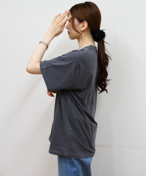 CHUMS(チャムス)の「CHUMS/チャムス かせきさいだぁ インスタントフォトTEE Instant Photo Tee(Tシャツ/カットソー・レディース・ブラック/ホワイト/グリーン・M/L/XL)」の21枚目の写真