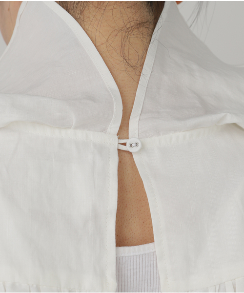 EDIT. FOR LULU(エディットフォールル)の「【DECO dequis 1985/デコ・デ・ピュイ】HEMP COTTON CROPPED SHIRTS(シャツ/ブラウス・レディース・ホワイト・FREE)」の15枚目の写真