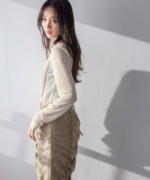 みるきー セール】ポコポコレースプルオーバー 288798（Tシャツ