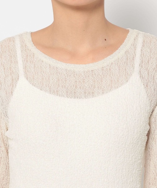 セール】ポコポコレースプルオーバー 288798（Tシャツ