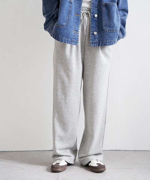 notch.（ノッチ）の「【sweet web掲載】カーブスウェットパンツ（スウェットパンツ・レディース・ライトグレー/チャコール/グレー/ブラック・M/TM）」の8枚目の写真