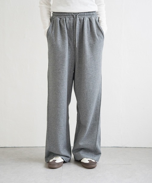 notch.（ノッチ）の「【sweet web掲載】カーブスウェットパンツ（スウェットパンツ・レディース・ライトグレー/チャコール/グレー/ブラック・M/TM）」の11枚目の写真