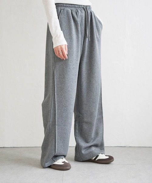 notch.（ノッチ）の「【sweet web掲載】カーブスウェットパンツ（スウェットパンツ・レディース・ライトグレー/チャコール/グレー/ブラック・M/TM）」の13枚目の写真