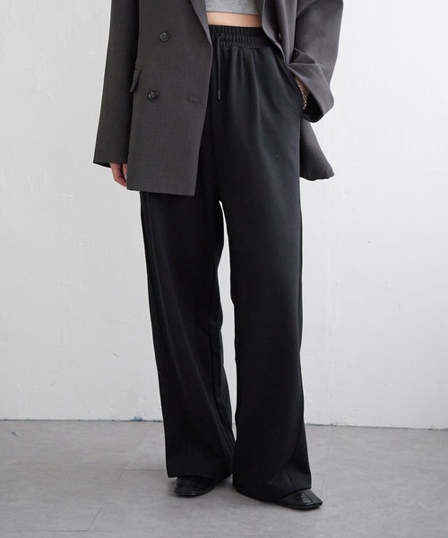 notch.（ノッチ）の「【sweet web掲載】カーブスウェットパンツ（スウェットパンツ・レディース・ライトグレー/チャコール/グレー/ブラック・M/TM）」の15枚目の写真