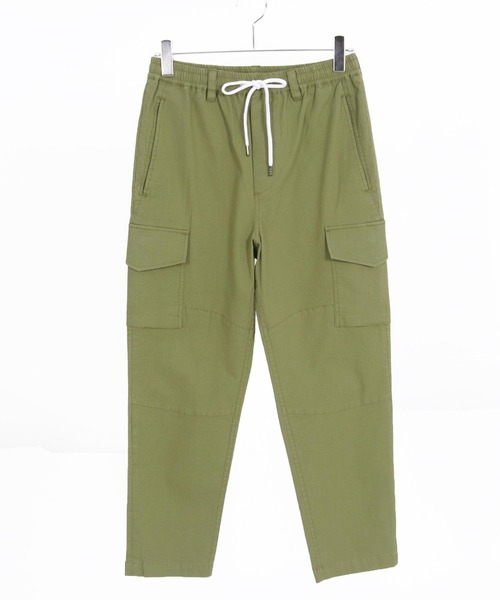 wjk reluxe(ダブルジェーケーリラックス)の「mp13265-ripstop cargo easy pants カーゴパンツ(カーゴパンツ・メンズ・ブラック/ホワイト/ライトカーキ・S/M/L)」の15枚目の写真
