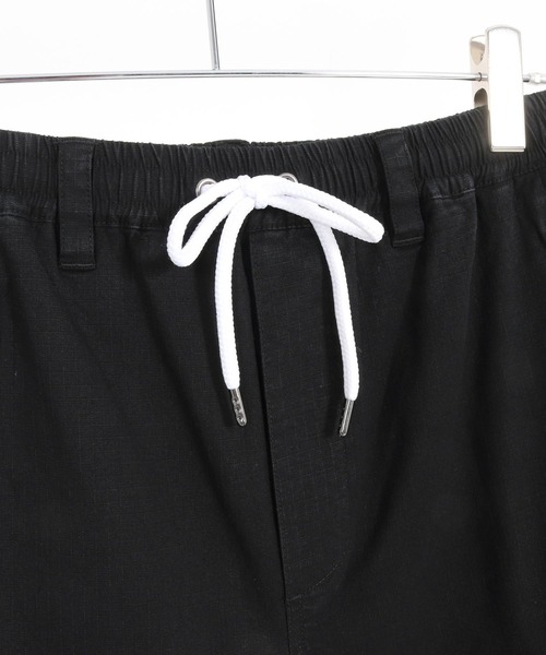 wjk reluxe(ダブルジェーケーリラックス)の「mp13265-ripstop cargo easy pants カーゴパンツ(カーゴパンツ・メンズ・ブラック/ホワイト/ライトカーキ・S/M/L)」の19枚目の写真