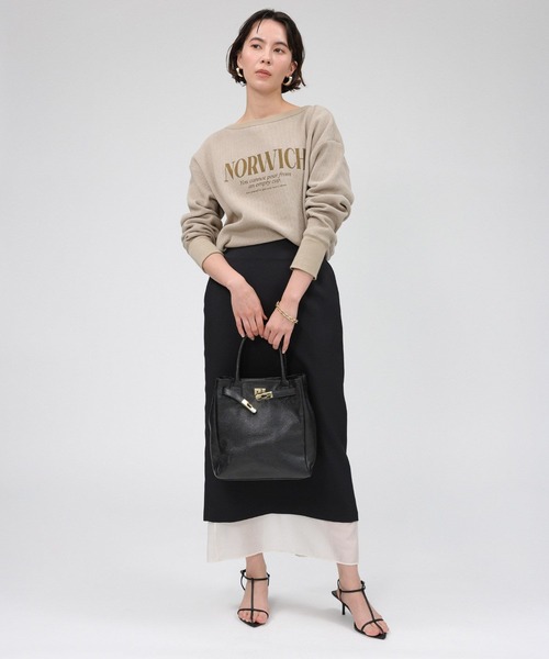 セール】【81BRANCA】＜別注＞2way waffle T（その他トップス