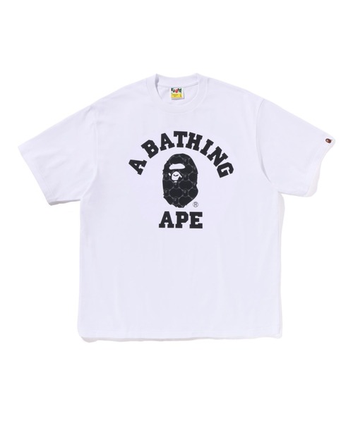 定番ベーシック【A BATHING APE】COLLEGE TEE カレッジ Tシャツ A BATHING APE® College Tee | Bape official website – INT