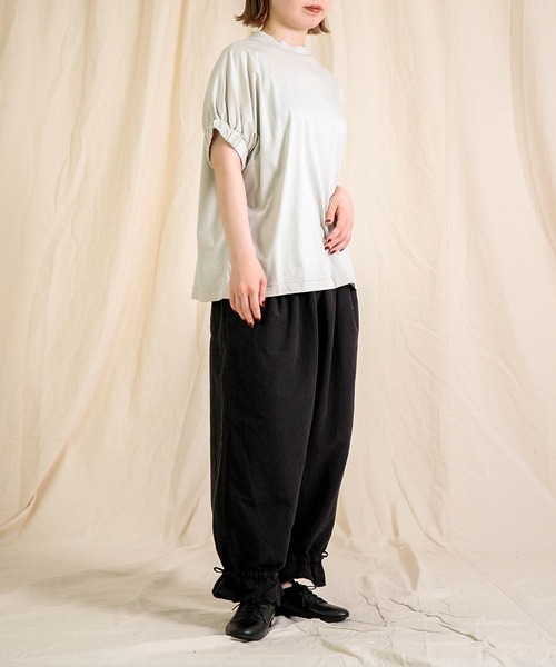 Brocante★ブロカント　ベージュ　コットンヘンプパンツ　サイズ2 買うファッション - Brocante☆ブロカント ベージュ コットン