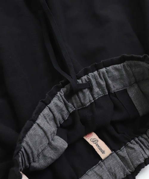 Brocante（ブロカント）の「[Brocante / ブロカント] 綿麻キャンバス ヴロンパンツ（その他パンツ・レディース・アイボリー/ブラック・2）」の19枚目の写真