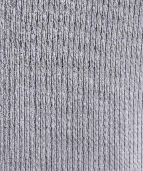 SHOO・LA・RUE（シューラルー）の「【S-LL】柔らかさが癖になる 凹凸Vネックカーディガン（カーディガン/ボレロ・レディース・グリーン系/オレンジ系/ベージュ/グレー・01/02/03/04）」の12枚目の写真