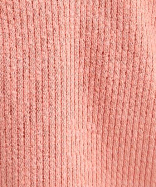 SHOO・LA・RUE（シューラルー）の「【S-LL】柔らかさが癖になる 凹凸Vネックカーディガン（カーディガン/ボレロ・レディース・グリーン系/オレンジ系/ベージュ/グレー・01/02/03/04）」の15枚目の写真