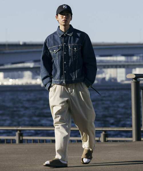 Gramicci（グラミチ）の「Gramicci / LOWERCASE　TC TWILL TUCK TAPERED（その他パンツ・メンズ・チャコールグレー/ブラック/ベージュ/アイボリー・SMALL/MEDIUM/LARGE/X-LARGE）」の20枚目の写真