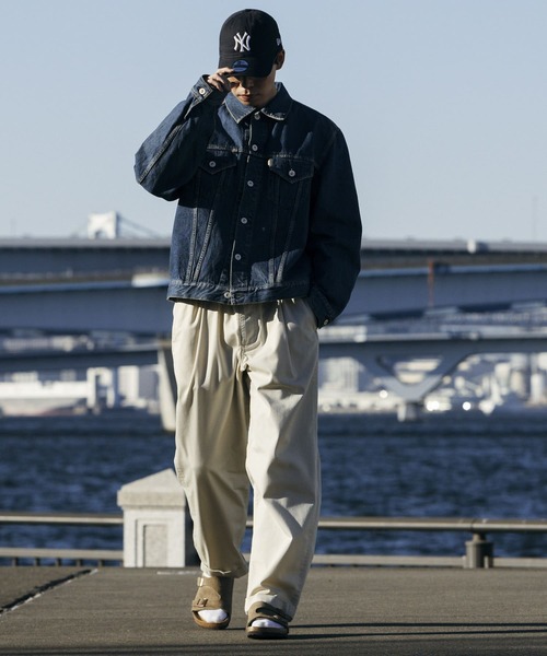 Gramicci（グラミチ）の「Gramicci / LOWERCASE　TC TWILL TUCK TAPERED（その他パンツ・メンズ・チャコールグレー/ブラック/ベージュ/アイボリー・SMALL/MEDIUM/LARGE/X-LARGE）」の21枚目の写真