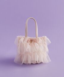 No.D520 グリーンベージュ⭐【L】3段フリルチューリップバッグ⭐ フォルコ キュイル トリオンフ ショルダーバッグ ローレル 緑