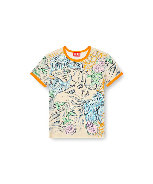 DIESEL（ディーゼル）の「ウィメンズ Tシャツ T-UNCUTIE-LONG-Q2（T