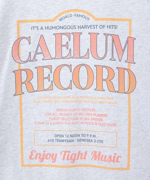 AMERICAN HOLIC（アメリカンホリック）の「レコードグラフィックTシャツ（Tシャツ/カットソー・レディース・ブラック/ピンク/杢グレー・FREE）」の17枚目の写真