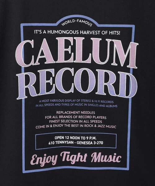 AMERICAN HOLIC（アメリカンホリック）の「レコードグラフィックTシャツ（Tシャツ/カットソー・レディース・ブラック/ピンク/杢グレー・FREE）」の21枚目の写真