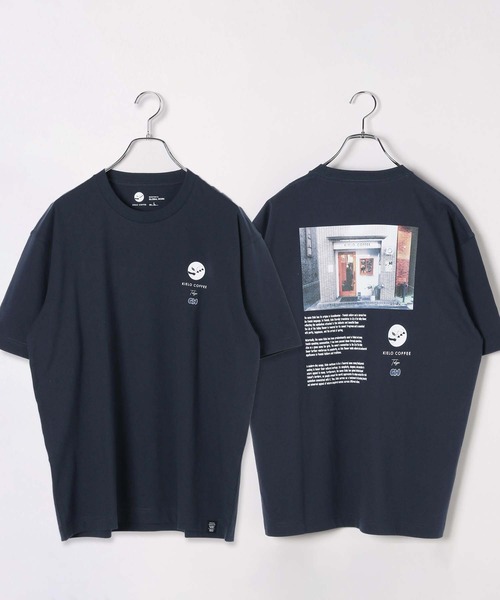 GLOBAL WORK(グローバルワーク)の「KIELO COFFEE Tシャツ/323524(Tシャツ/カットソー・メンズ・ホワイト系その他/ホワイト系その他2/ホワイト系その他3/ホワイト系その他4/ブラック/グレー/ブラウン/ネイビー・SMALL/MEDIUM/LARGE/X-LARGE)」の1枚目の写真