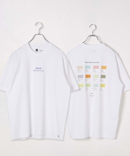 GLOBAL WORK(グローバルワーク)の「KIELO COFFEE Tシャツ/323524(Tシャツ/カットソー・メンズ・ホワイト系その他/ホワイト系その他2/ホワイト系その他3/ホワイト系その他4/ブラック/グレー/ブラウン/ネイビー・SMALL/MEDIUM/LARGE/X-LARGE)」の3枚目の写真