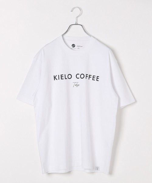 GLOBAL WORK(グローバルワーク)の「KIELO COFFEE Tシャツ/323524(Tシャツ/カットソー・メンズ・ホワイト系その他/ホワイト系その他2/ホワイト系その他3/ホワイト系その他4/ブラック/グレー/ブラウン/ネイビー・SMALL/MEDIUM/LARGE/X-LARGE)」の9枚目の写真