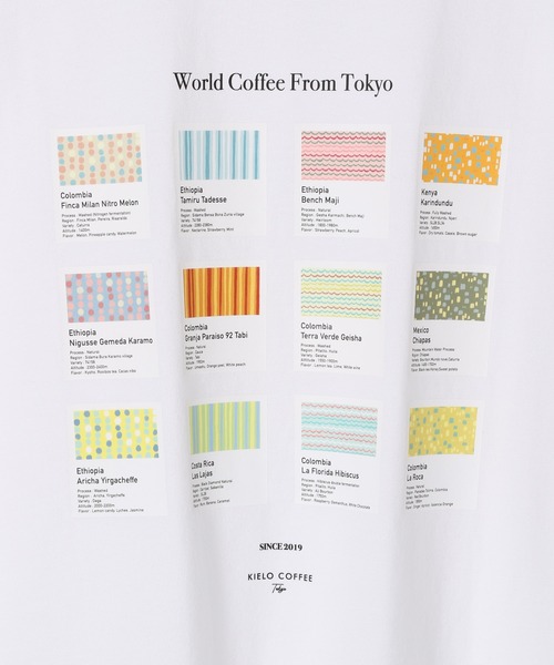 GLOBAL WORK(グローバルワーク)の「KIELO COFFEE Tシャツ/323524(Tシャツ/カットソー・メンズ・ホワイト系その他/ホワイト系その他2/ホワイト系その他3/ホワイト系その他4/ブラック/グレー/ブラウン/ネイビー・SMALL/MEDIUM/LARGE/X-LARGE)」の14枚目の写真