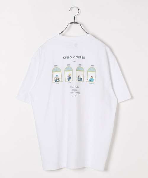 GLOBAL WORK(グローバルワーク)の「KIELO COFFEE Tシャツ/323524(Tシャツ/カットソー・メンズ・ホワイト系その他/ホワイト系その他2/ホワイト系その他3/ホワイト系その他4/ブラック/グレー/ブラウン/ネイビー・SMALL/MEDIUM/LARGE/X-LARGE)」の18枚目の写真