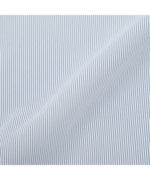 TOKYO SHIRTS(トウキョウシャツ)の「形態安定ノーアイロン レギュラー 長袖ストレッチビジネスワイシャツ(ビジネスシャツ・メンズ・ブルー・首回り37cm-裄丈80cm/首回り39cm-裄丈80cm/首回り39cm-裄丈84cm/首回り41cm-裄丈82cm/首回り41cm-裄丈86cm/首回り42cm-裄丈82cm/首回り42cm-裄丈86cm/首回り43cm-裄丈82cm/首回り43cm-裄丈86cm)」の5枚目の写真