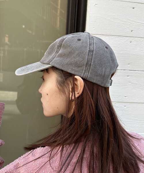 w closet（ダブルクローゼット）の「カラーロゴキャップ（キャップ・レディース・ブラウン/グリーン/ピンク・FREE）」の7枚目の写真