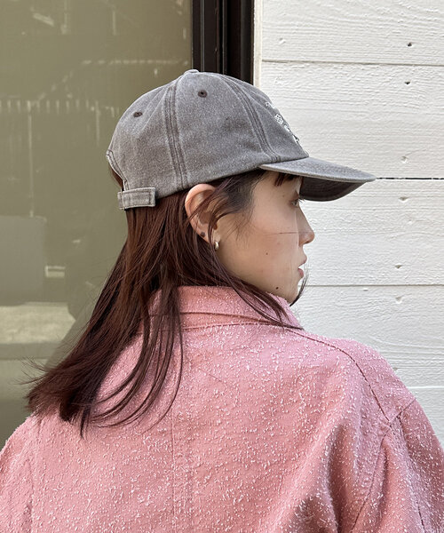 w closet（ダブルクローゼット）の「カラーロゴキャップ（キャップ・レディース・ブラウン/グリーン/ピンク・FREE）」の8枚目の写真