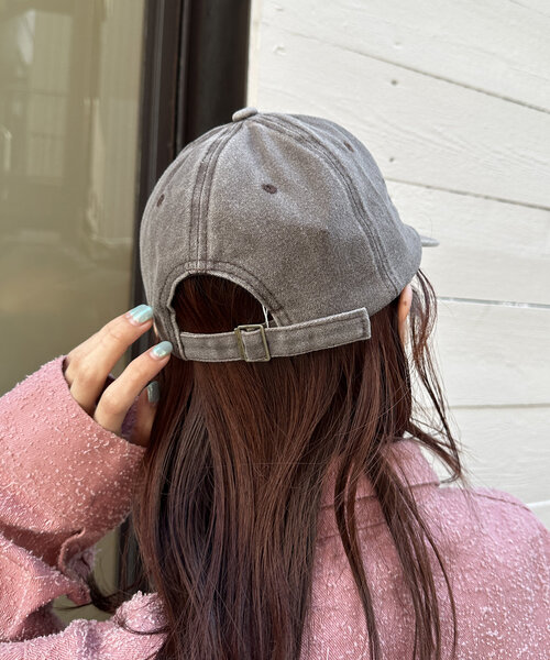 w closet（ダブルクローゼット）の「カラーロゴキャップ（キャップ・レディース・ブラウン/グリーン/ピンク・FREE）」の9枚目の写真