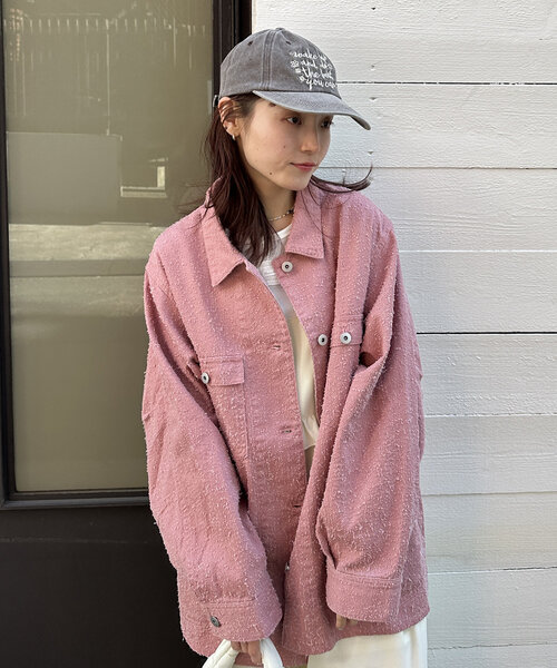 w closet（ダブルクローゼット）の「カラーロゴキャップ（キャップ・レディース・ブラウン/グリーン/ピンク・FREE）」の10枚目の写真